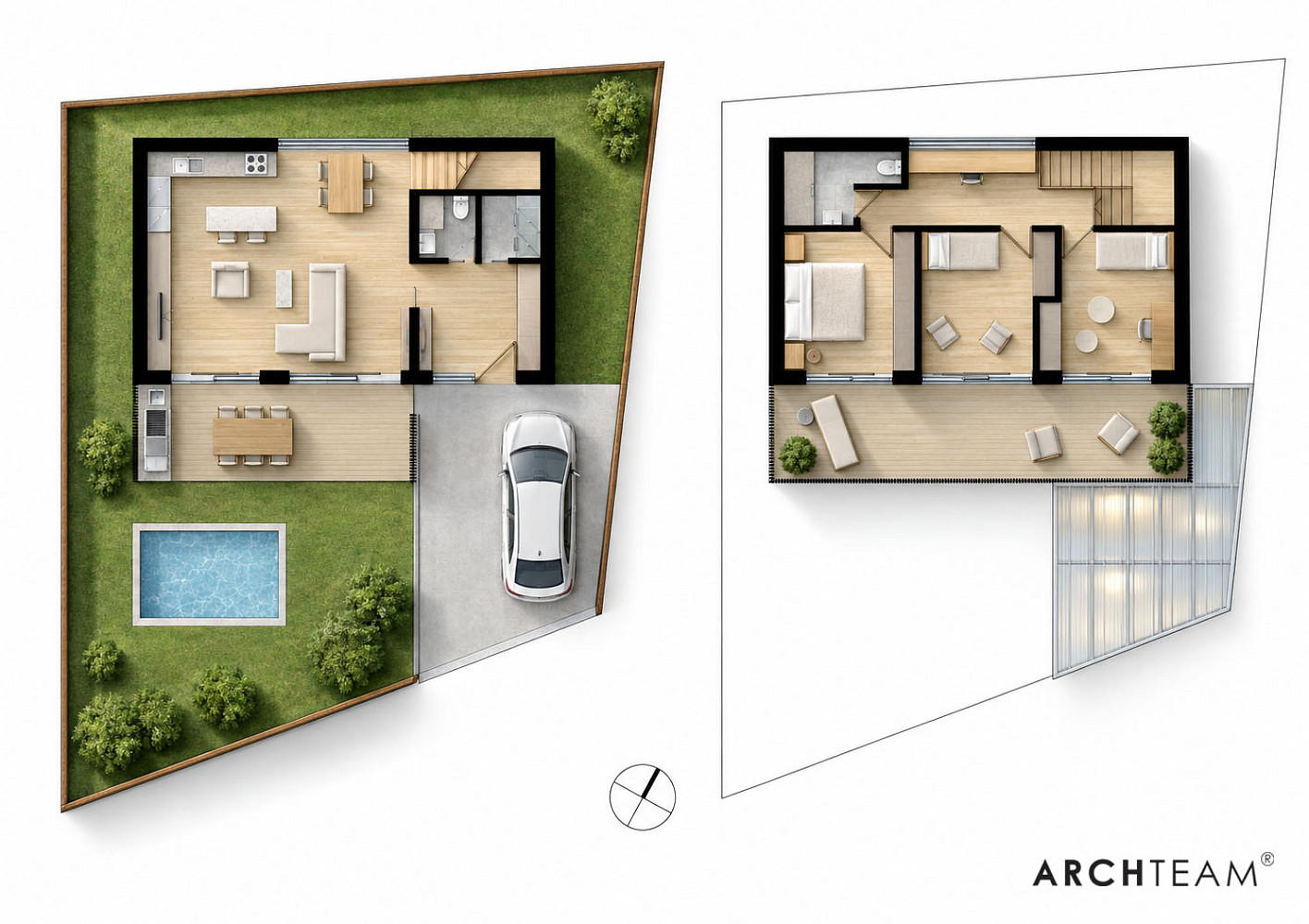 Prodej stavebního pozemku 215 m² – fotografie 3