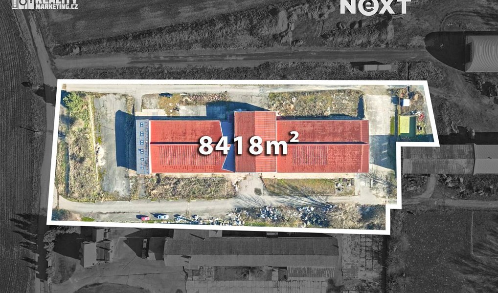 Pronájem skladovacích prostor 2 417 m², Rostěnice-Zvonovice – náhled fotky 2