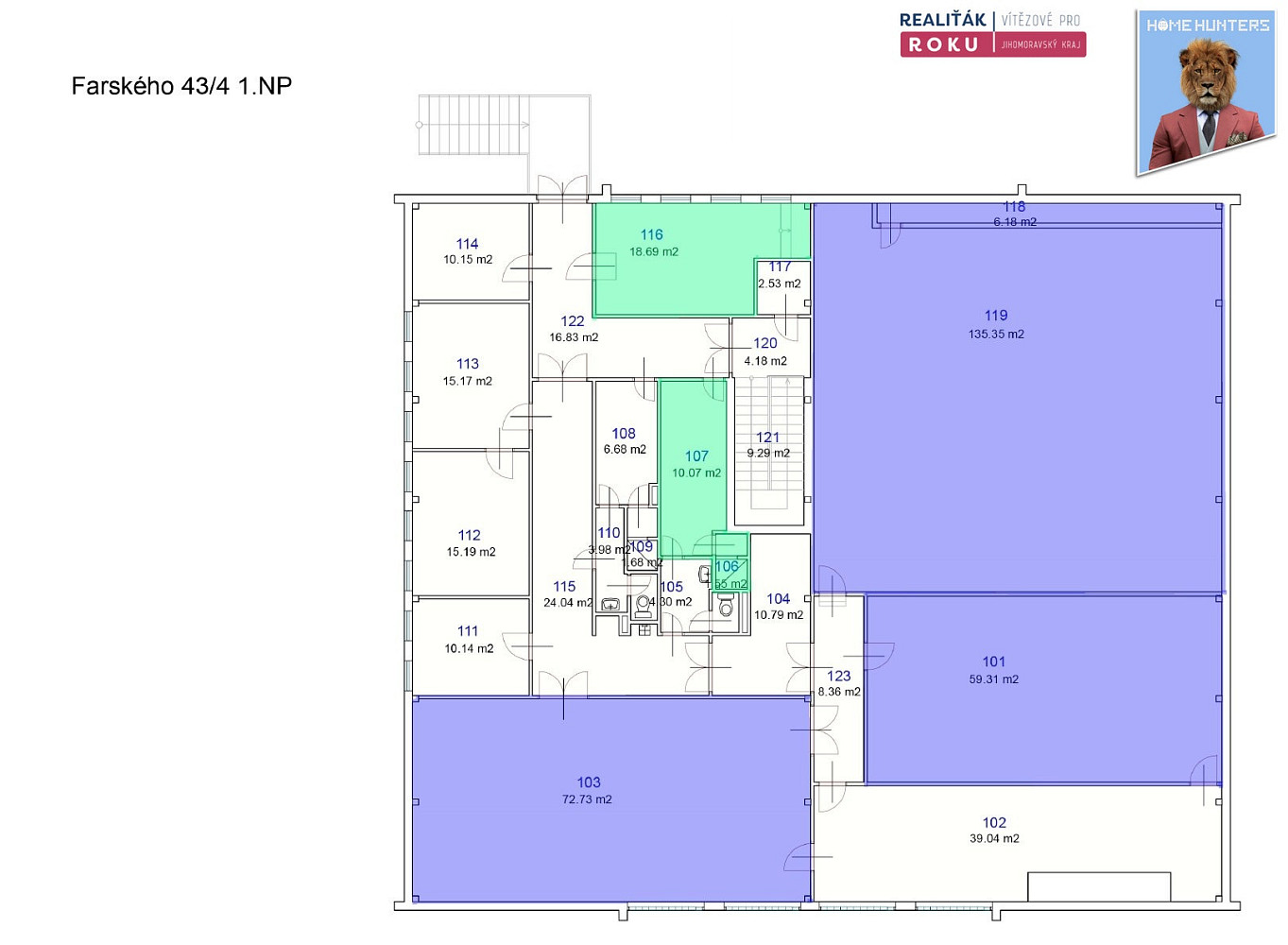 Pronájem obchodních prostor 191 m² – fotografie 5