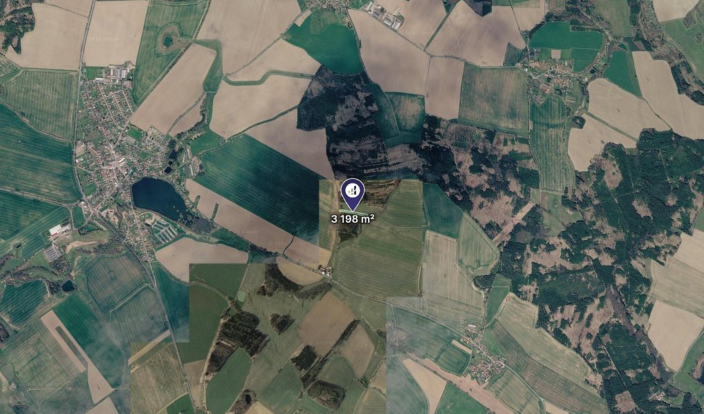 Prodej pole 1 599 m², Habry – náhled fotky 2