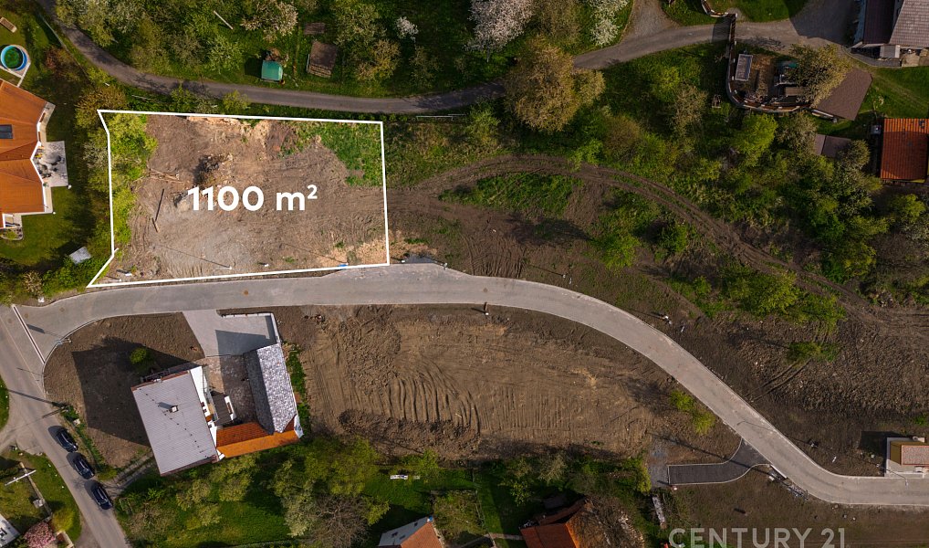 Prodej stavebního pozemku 1 100 m², Starý Jičín – náhled fotky 5