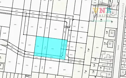 Prodej stavebního pozemku 2 134 m², Prostějov - Čechovice