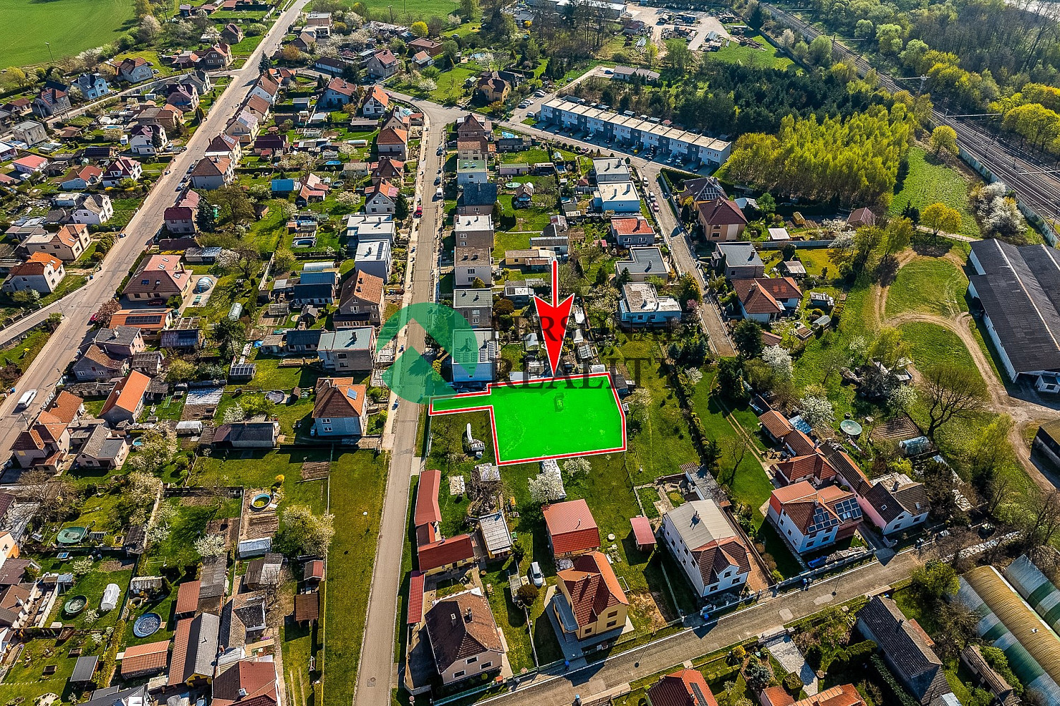 Prodej stavebního pozemku 766 m²