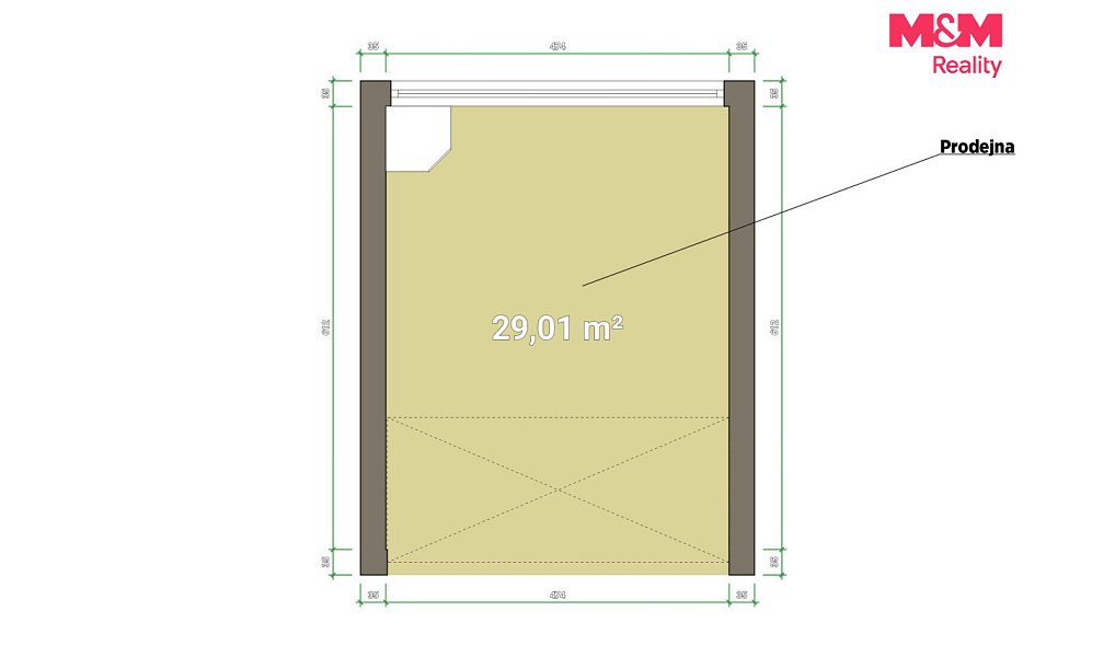 Pronájem obchodních prostor 29 m², Plzeň – náhled fotky 3