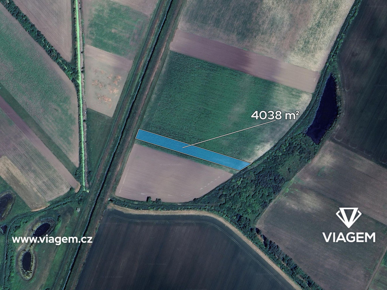 Prodej pole 2 243 m² – fotografie 2