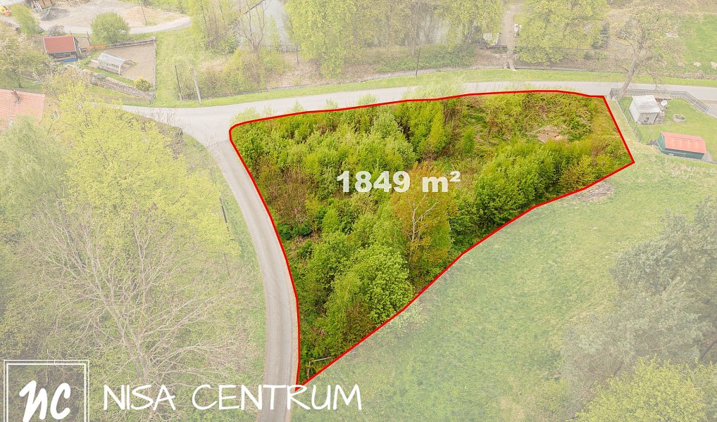 Prodej stavebního pozemku 1 849 m², Pertoltice – náhled fotky 2