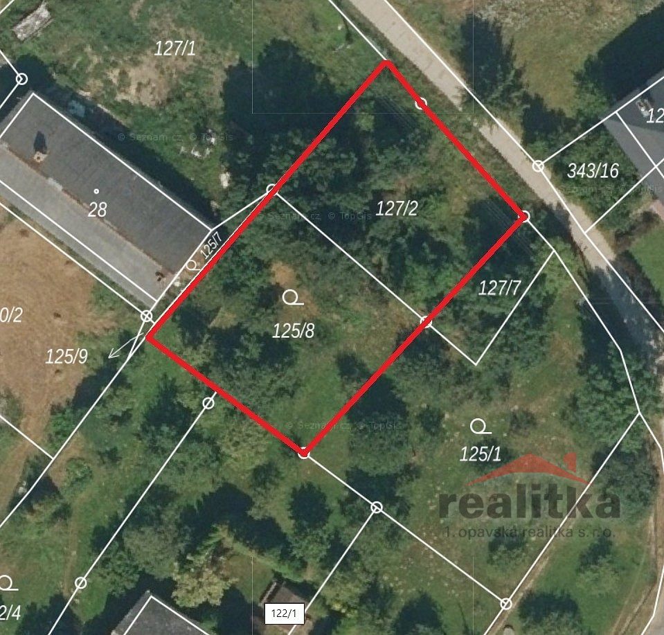 Prodej stavebního pozemku 859 m²