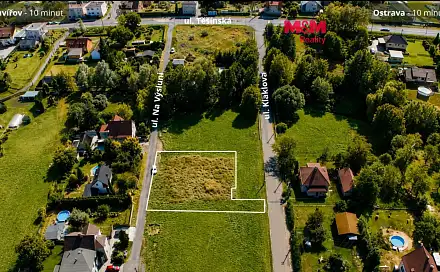Prodej stavebního pozemku 1 159 m², Ostrava - Bartovice