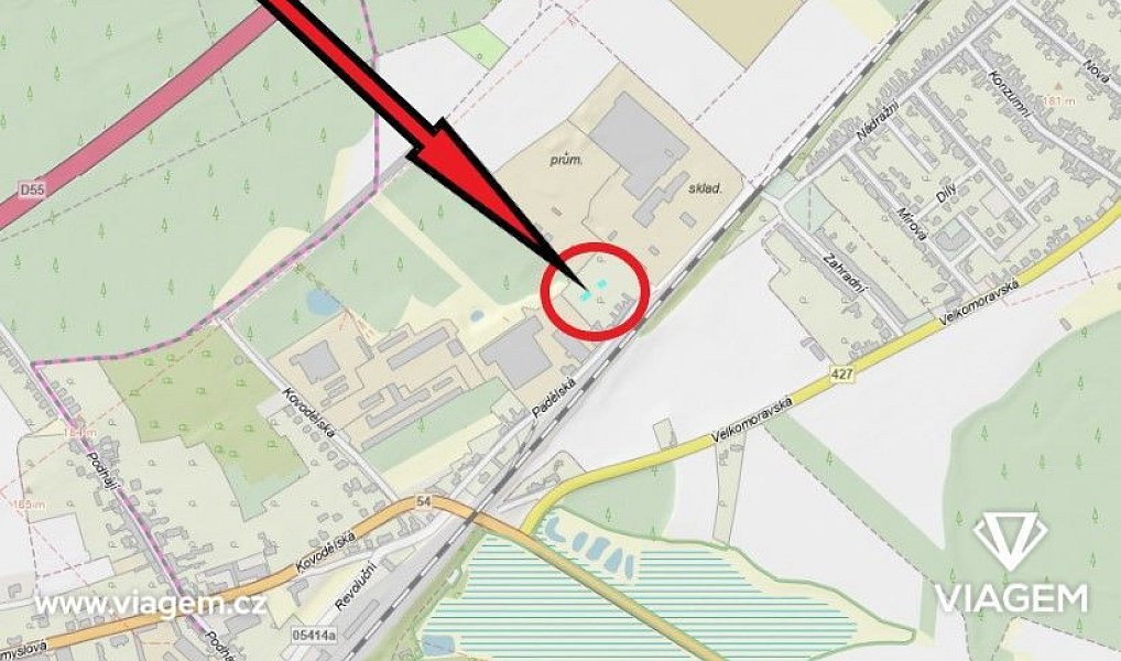 Prodej stavebního pozemku 123 m², Moravský Písek – náhled fotky 3