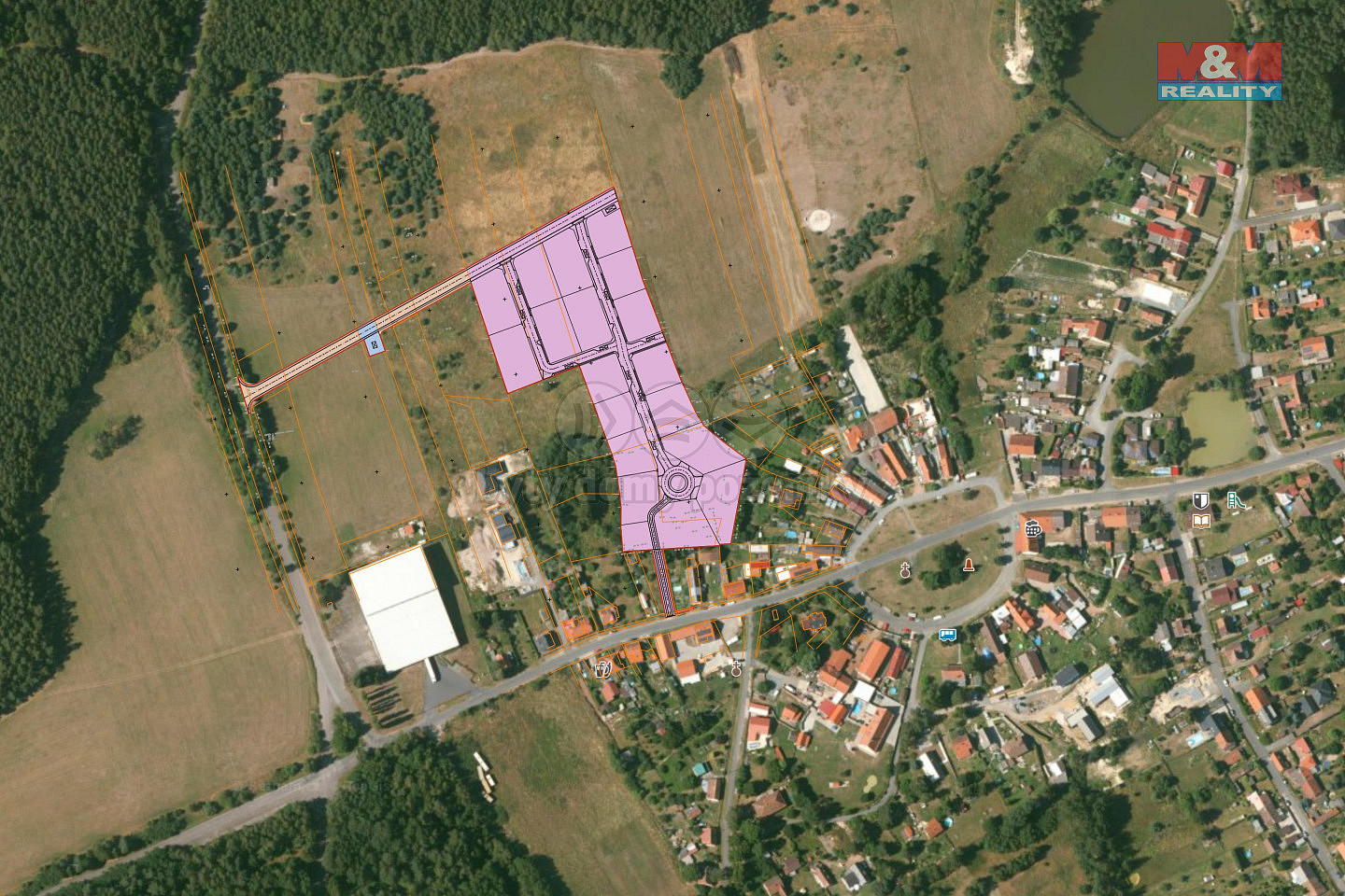 Prodej stavebního pozemku 993 m² – fotografie 4