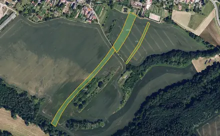 Prodej pole 52 131 m², Laškov - Kandia, okres Prostějov