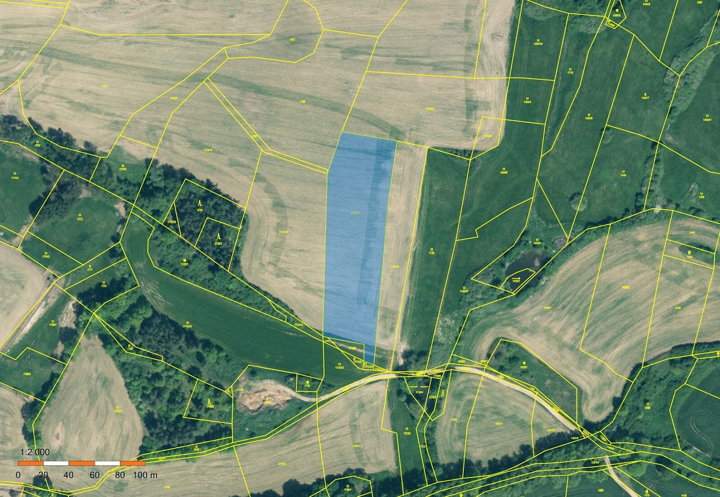 Prodej pole 37 691 m²