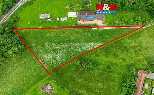 Prodej stavebního pozemku 4 406 m², Kněžnice, okres Jičín