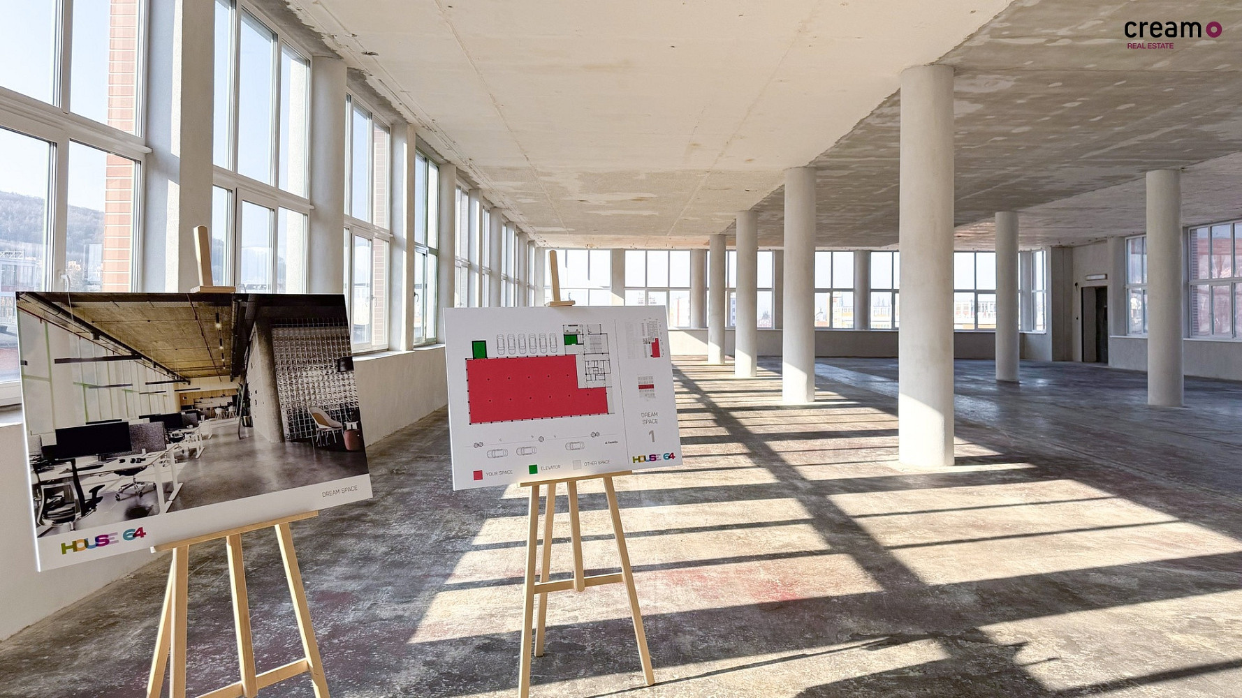 Pronájem kanceláře 230 m² - Zlín, budova HOUSE 64 – pohled 3