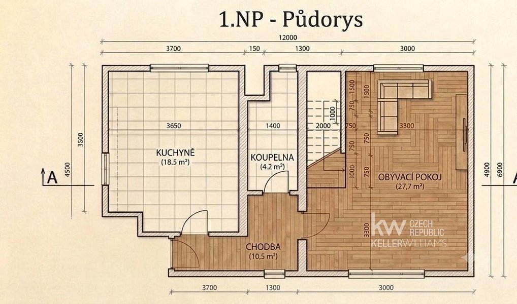 Prodej domu 121 m² s pozemkem 388 m², Hostivice – náhled fotky 37