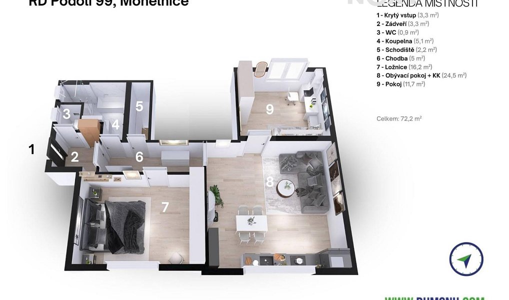 Prodej domu 71 m² s pozemkem 246 m², Mohelnice – náhled fotky 29