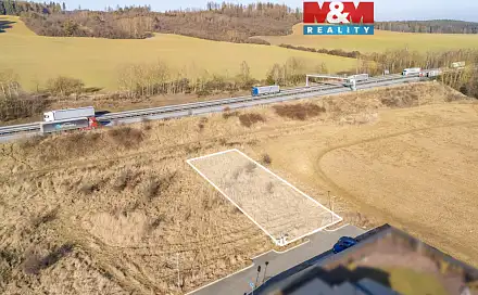 Prodej stavebního pozemku 822 m², Mýto, okres Rokycany