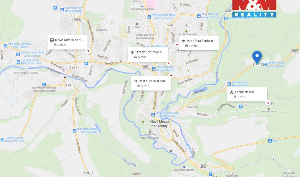 Prodej stavebního pozemku 1 956 m², Nové Město nad Metují – náhled fotky 6