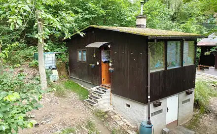 Prodej chaty/chalupy 28 m² s pozemkem 224 m², Útušice - Robčice, okres Plzeň-Jih