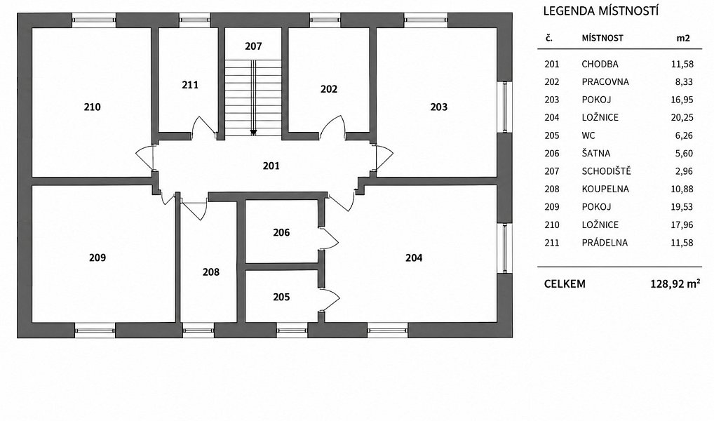 Prodej domu 329 m² s pozemkem 1 034 m², Sluhy – náhled fotky 31