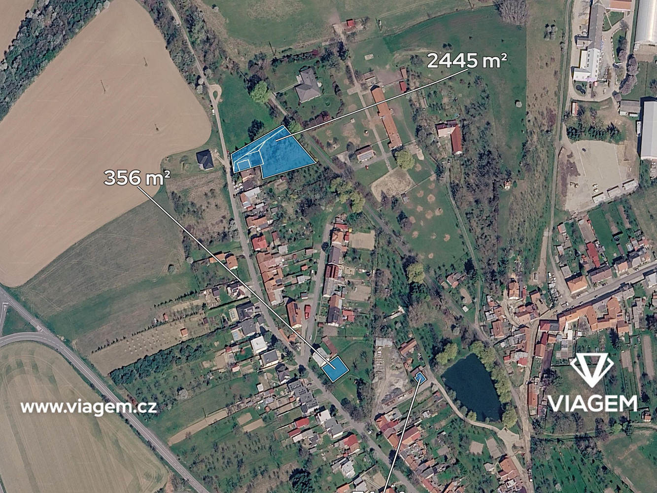 Prodej zahrady 328 m²