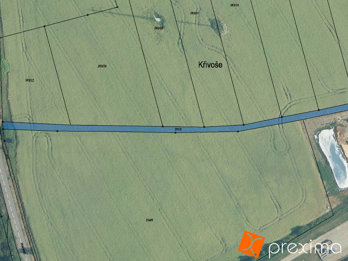 Prodej komerčního pozemku 72 m²