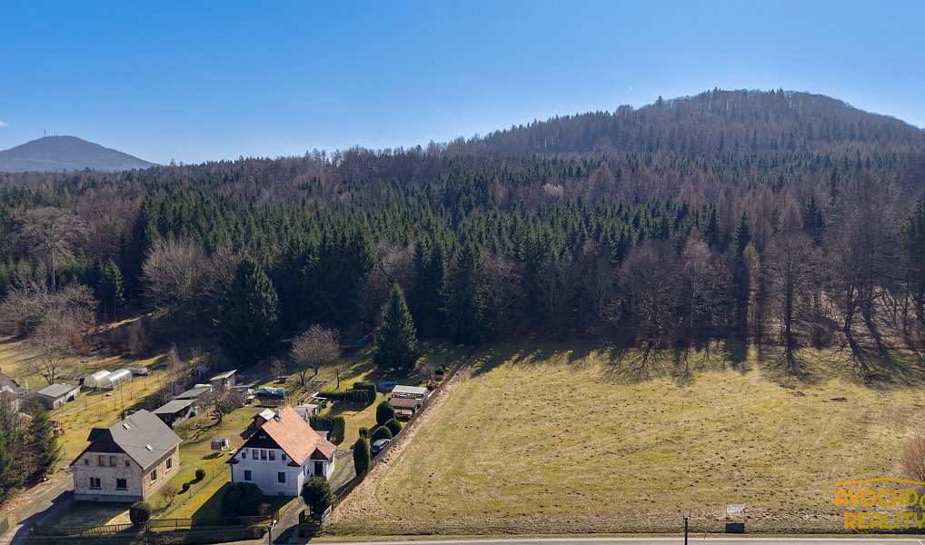 Prodej stavebního pozemku 3 162 m², Rybniště – náhled fotky 3