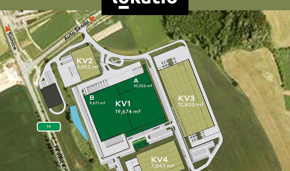 Pronájem skladovacích prostor 13 143 m², Solnice – náhled fotky 7