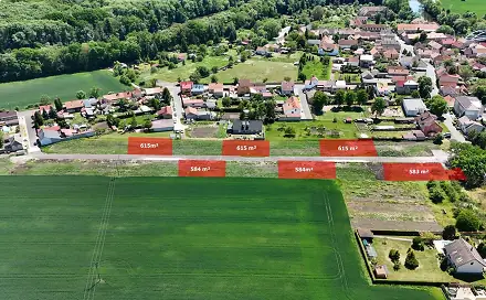 Prodej stavebního pozemku 583 m², Vršovice, okres Louny