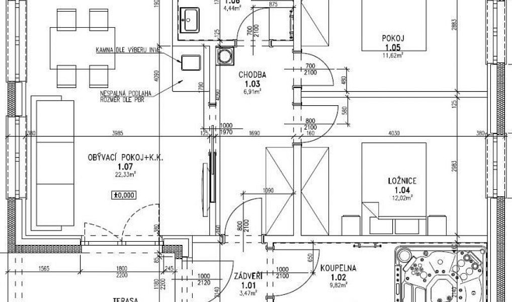 Prodej stavebního pozemku 862 m², Vlastějovice – náhled fotky 3