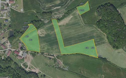 Prodej pole 50 191 m², Krchleby, okres Nymburk