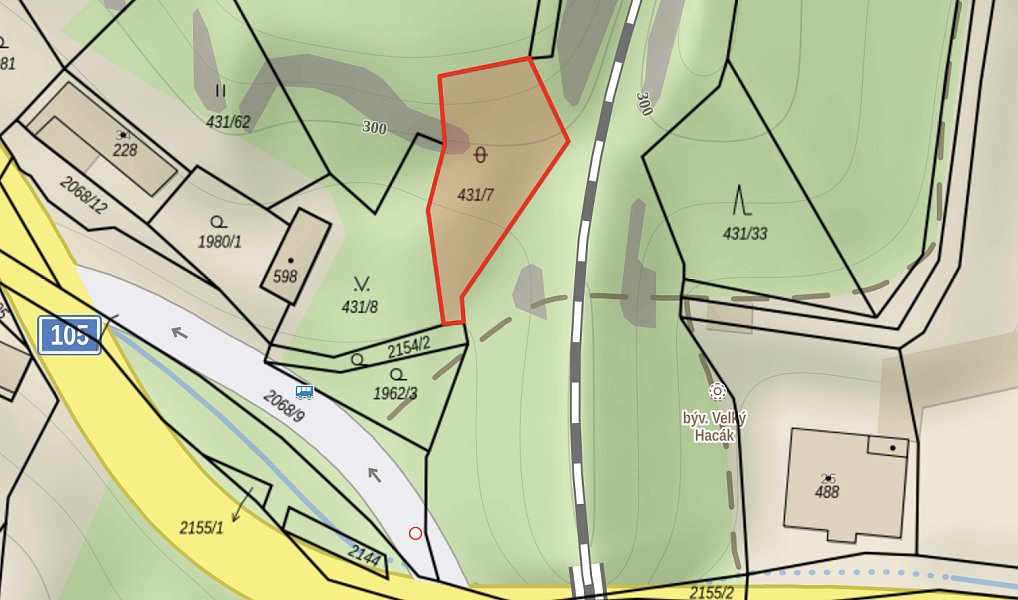 Prodej zahrady 428 m², Jílové u Prahy – náhled fotky 4