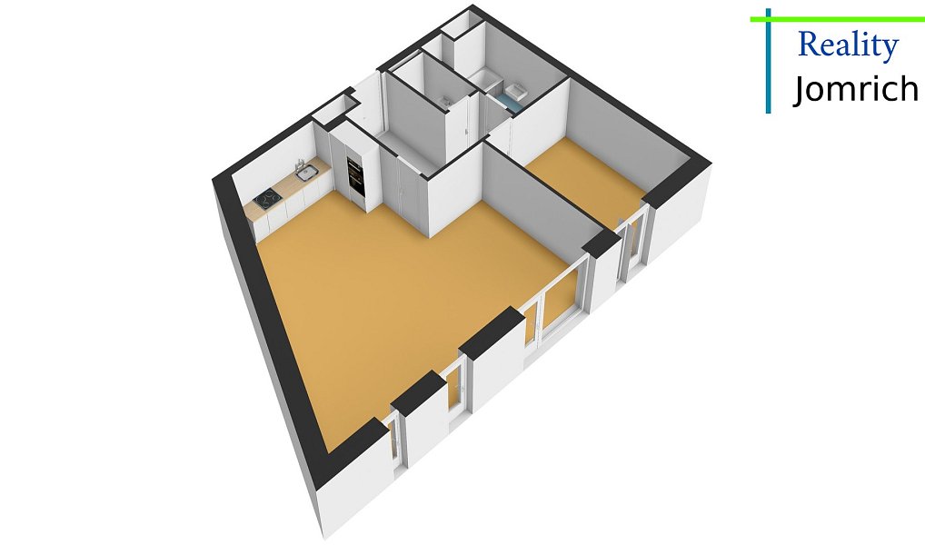 Pronájem bytu 2+kk 78 m², Turnov – náhled fotky 5