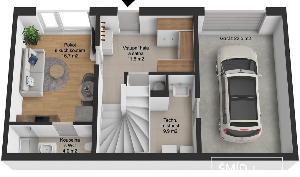 Prodej domu 130 m² s pozemkem 270 m², Kolín – náhled fotky 9