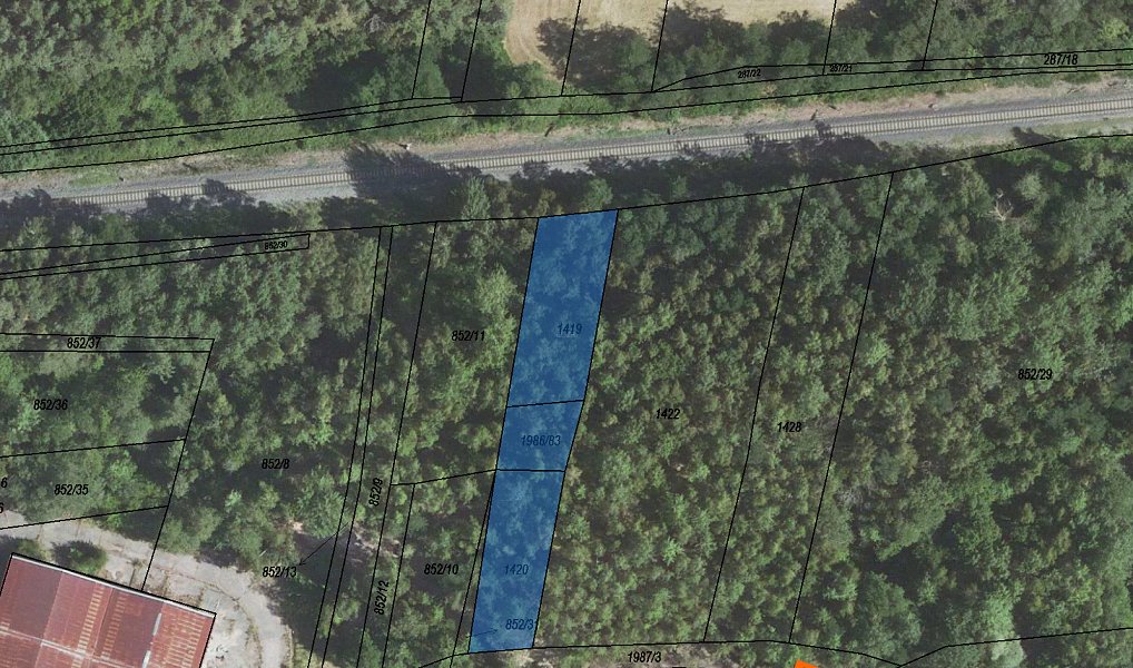 Prodej komerčního pozemku 61 m², Rynholec – fotka 1 z 4