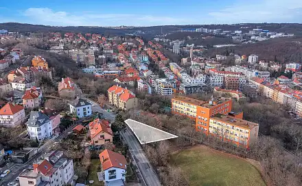 Prodej stavebního pozemku 882 m², Nad Turbovou, Praha 5 - Košíře