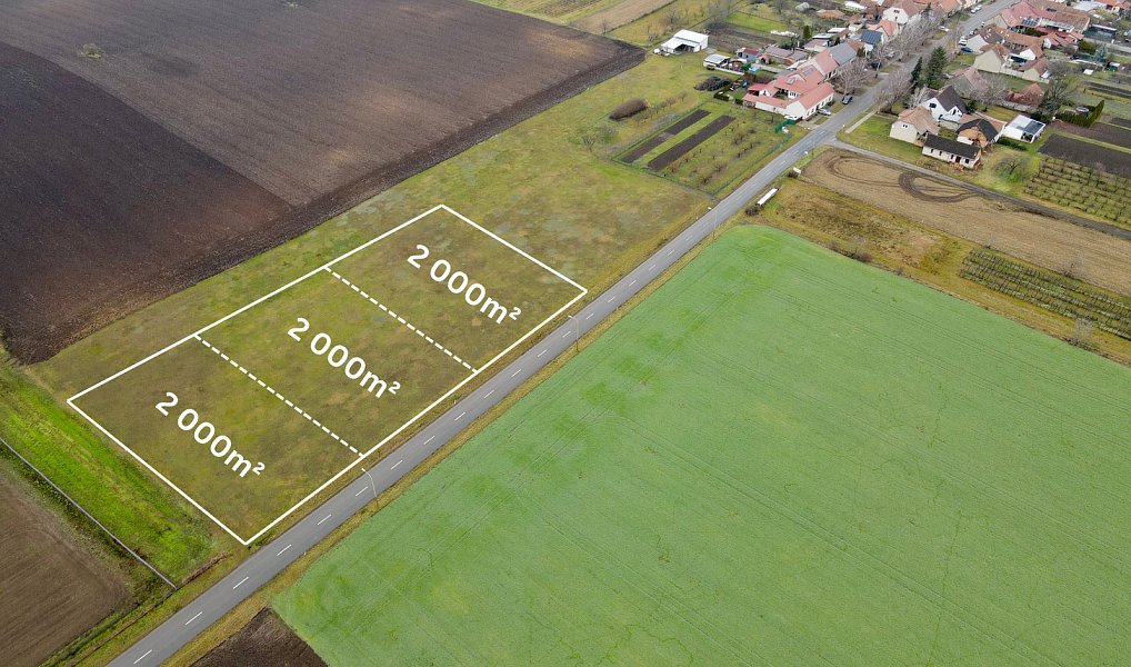 Prodej komerčního pozemku 2 000 m², Moravský Žižkov – fotka 1 z 8