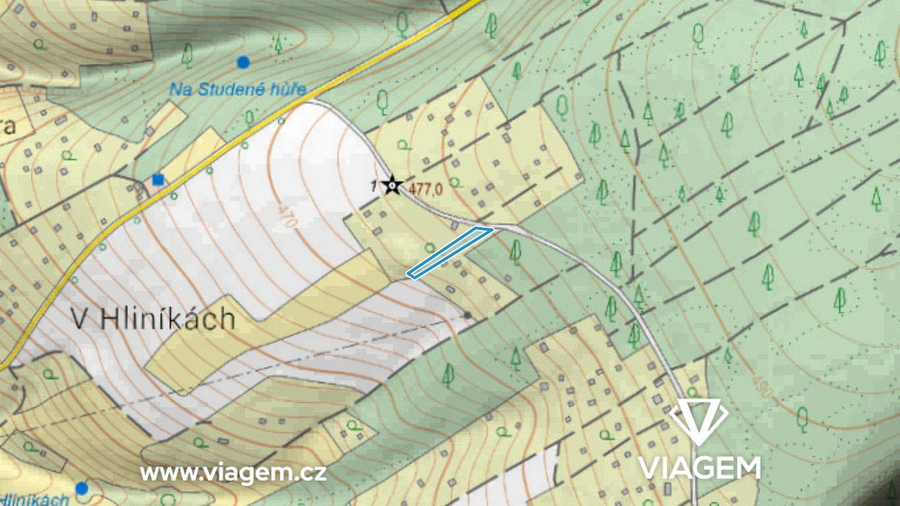 Prodej pole 395 m² – fotografie 3