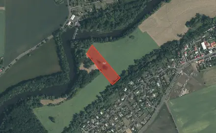 Prodej pole 10 594 m², Obora, okres Louny