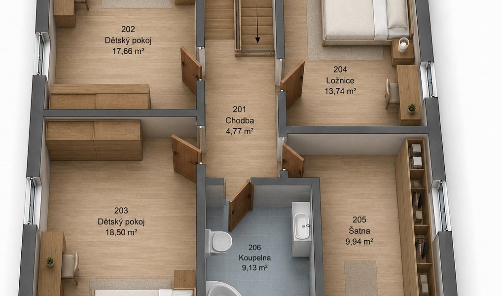 Prodej domu 161 m² s pozemkem 770 m², Dašice – náhled fotky 16