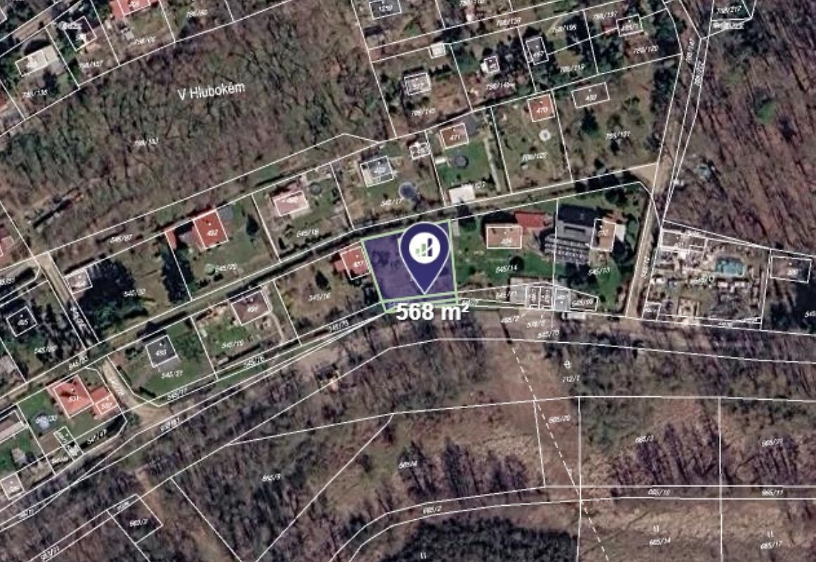 Prodej stavebního pozemku 568 m²