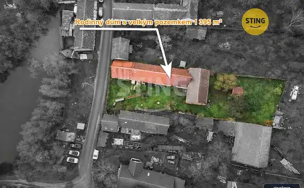 Prodej domu 400 m² s pozemkem 1 395 m², Ronov nad Doubravou - Moravany, okres Chrudim