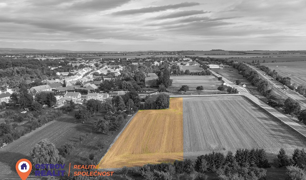Prodej stavebního pozemku 4 961 m², Příkazy – náhled fotky 2