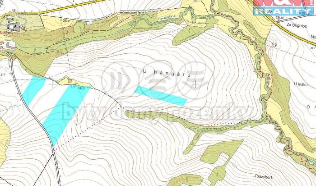 Prodej pole 92 372 m², Velké Heraltice – náhled fotky 3