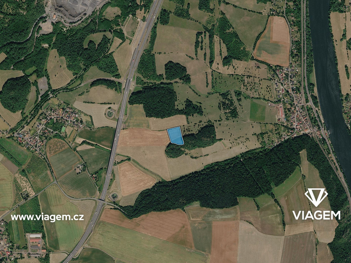 Prodej pole 2 286 m² – fotografie 3