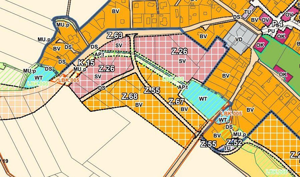Prodej stavebního pozemku 24 143 m², Všemyslice – náhled fotky 4