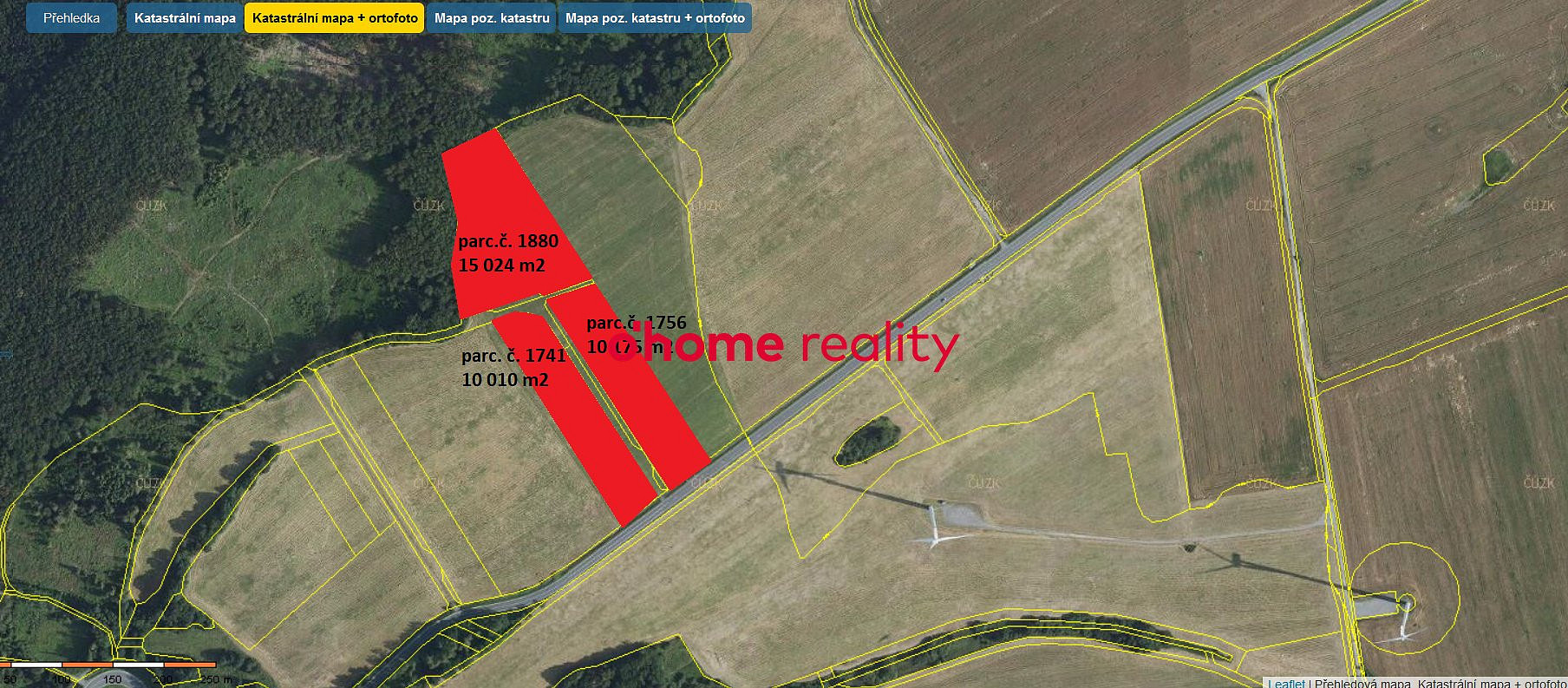 Prodej pole 35 209 m²