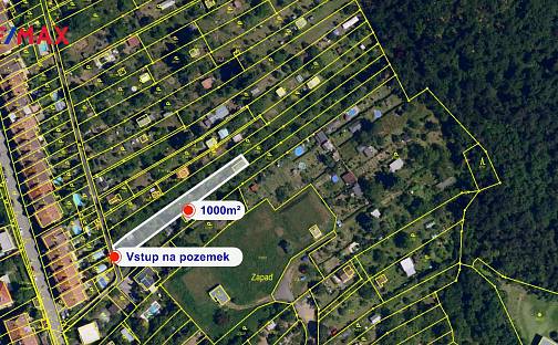 Prodej zahrady 1 000 m², Brno