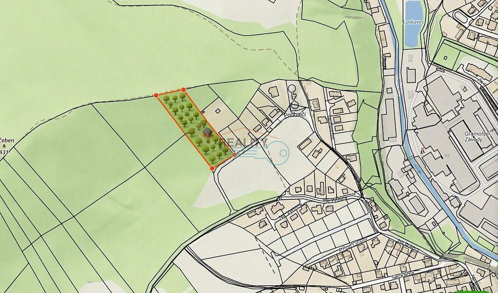 Prodej pozemku 8 255 m², Vráž – náhled fotky 4