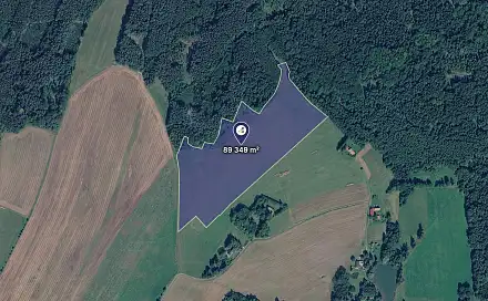 Prodej louky 89 349 m², Pertoltice, okres Liberec